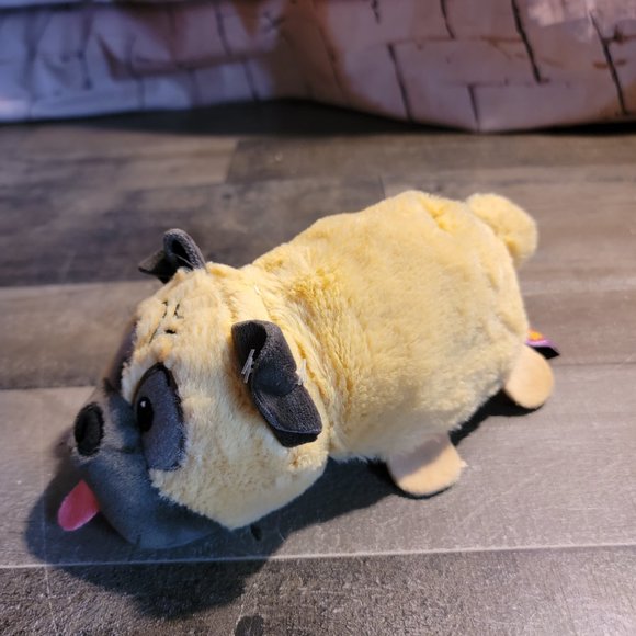 Flipazoo  pug unicorn stuffed animal plush toy - Picture 6 of 9